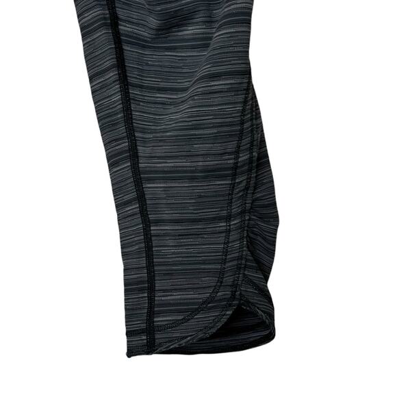 Lululemon Run Top Speed Cropped Leggings Active Pants Women’s Size 6 Gray - Picture 3 of 12